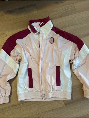 Coach Colorblock Light Pink Windbreaker